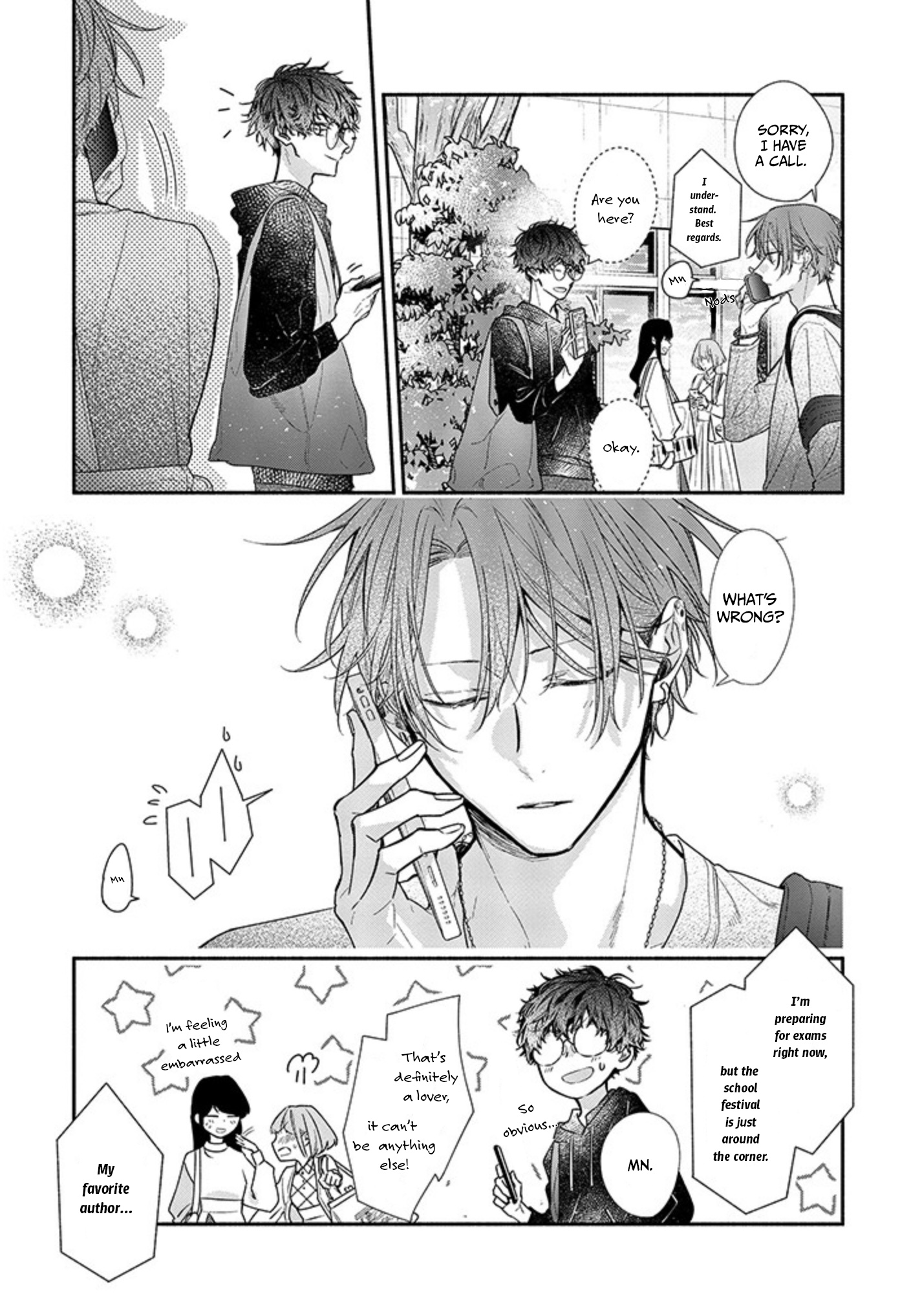 Sasaki To Miyano - Vol.10 Chapter 48.1: Event (Part 1)