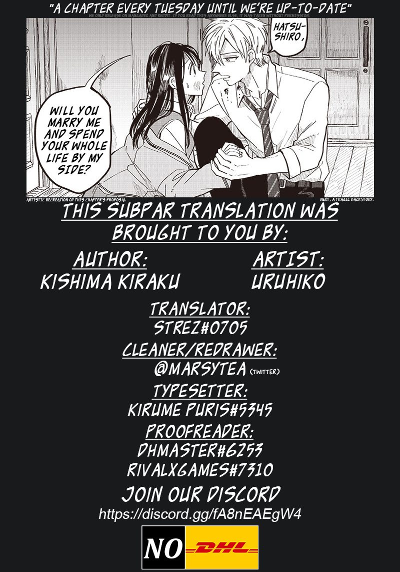 What Happens If You Saved A High School Girl Who Was About To Jump Off? - Vol.3 Chapter 18: Our Determination