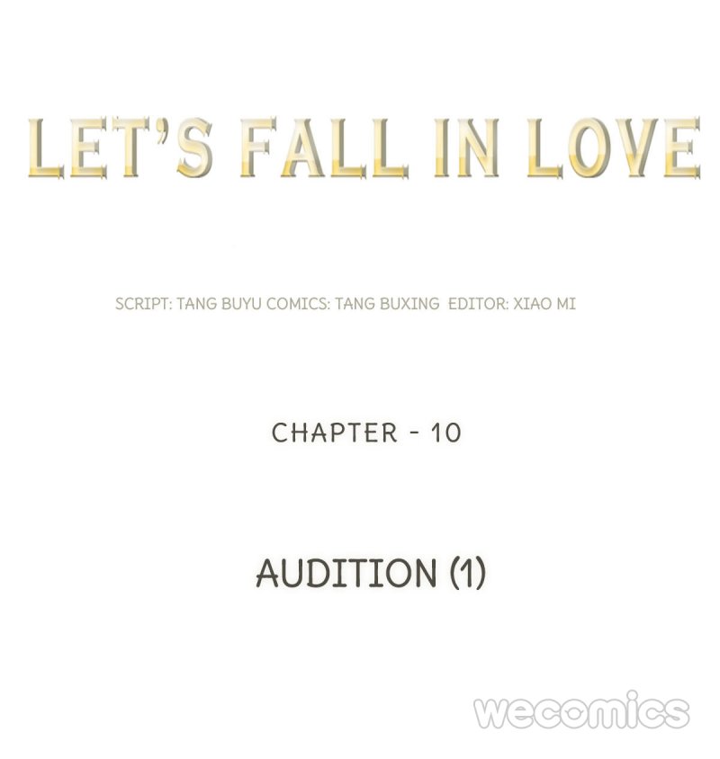 Let’s Fall In Love - Chapter 10