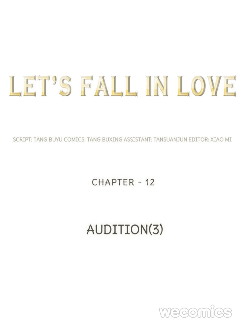 Let’s Fall In Love - Chapter 12