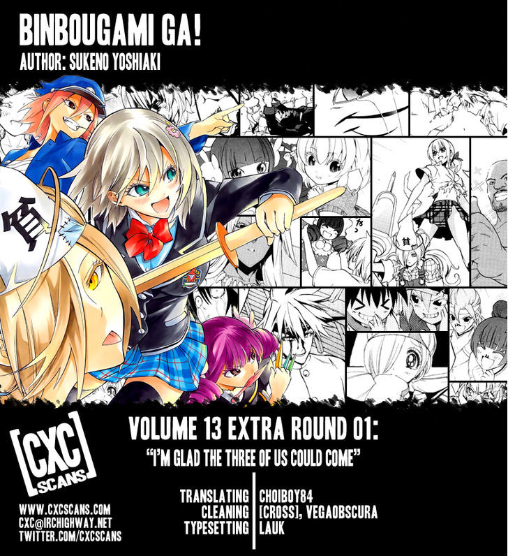 Binbougami Ga! - Vol.13 Chapter 60.1 : I M Glad The Three Of Us Could Come