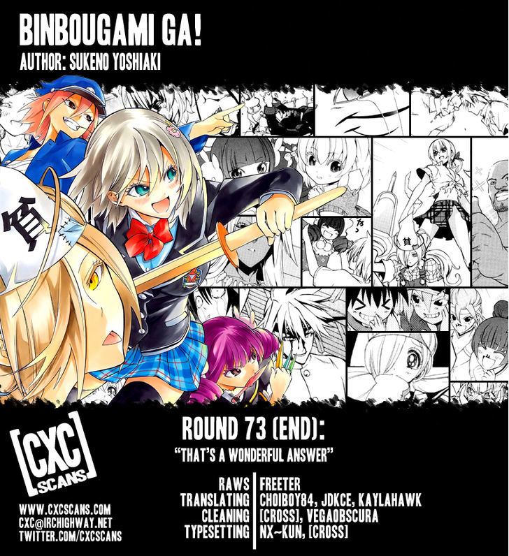 Binbougami Ga! - Vol.16 Chapter 73 : That S A Wonderful Answer