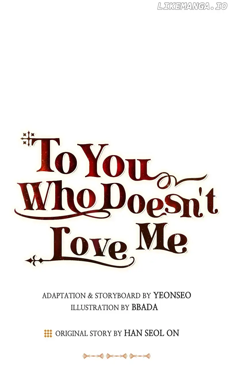 To You Who Never Loved Me - Chapter 86