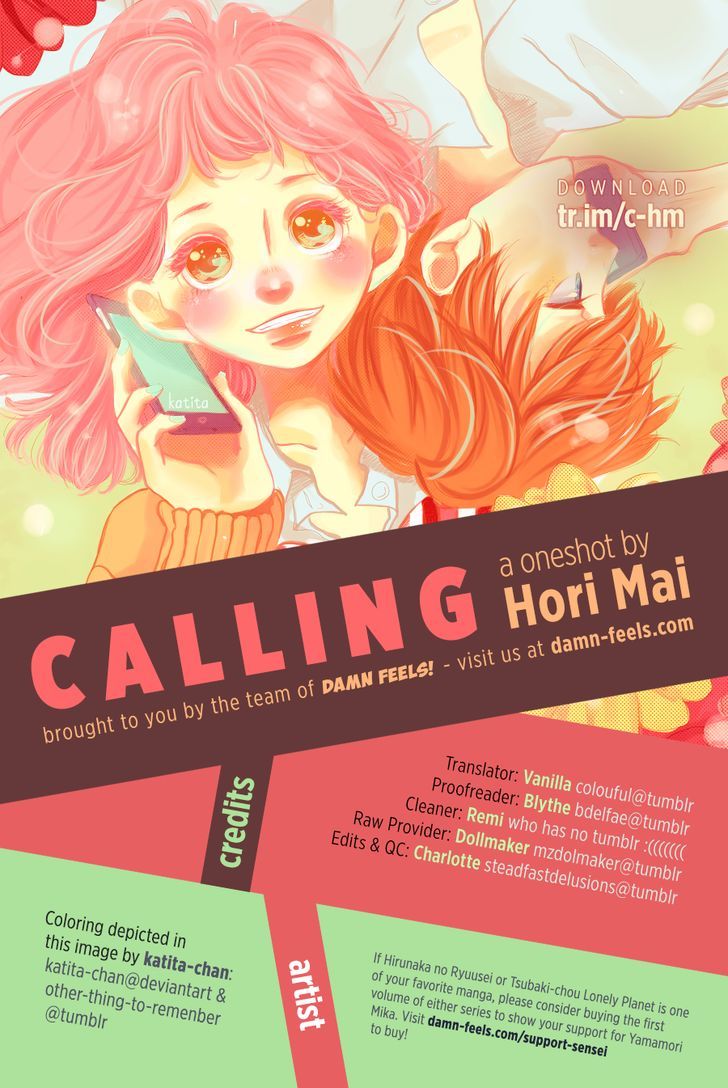 Calling (Hori Mai) - Chapter 1 : Oneshot