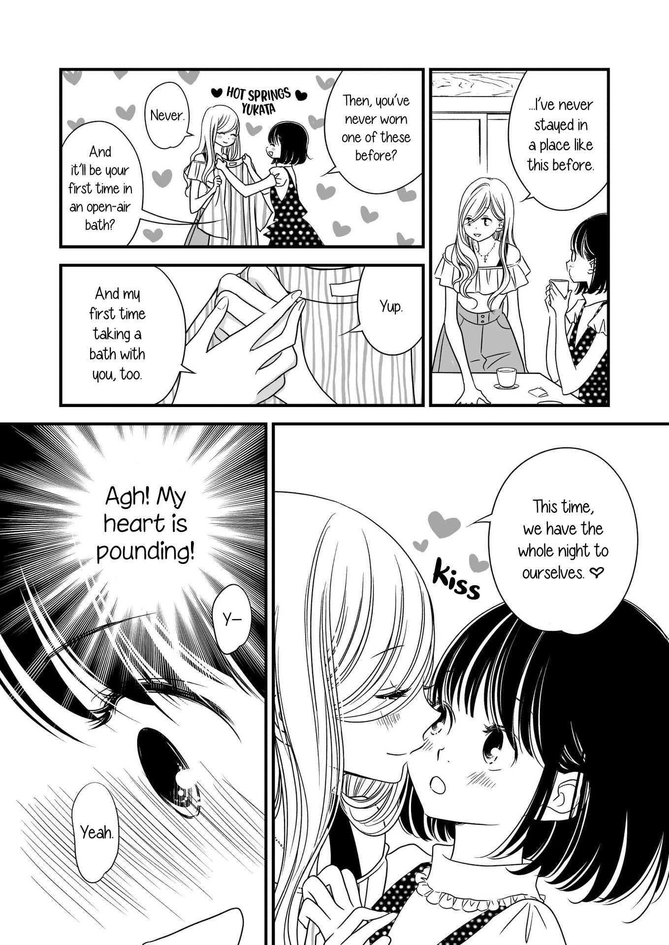 Kanojo No Kuchidzuke Kansensuru Libido - Chapter 14: Heart-Pounding Hot Springs Trip