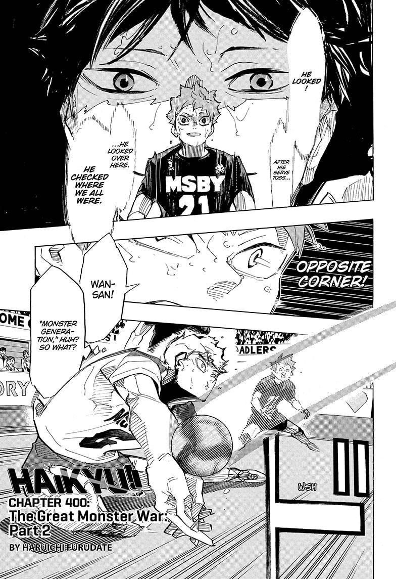 Haikyuu!! - Chapter 400