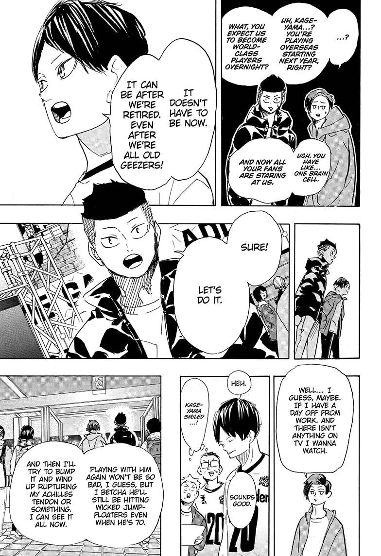 Haikyuu!! - Chapter 401