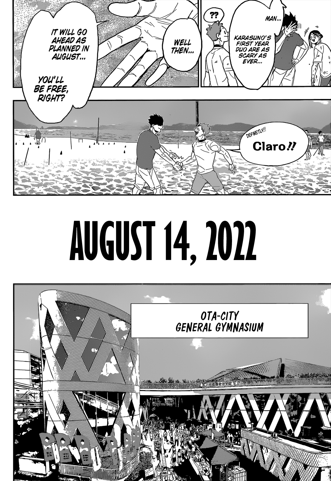 Haikyuu!! - Chapter 402.5: Starting The Festival Again!