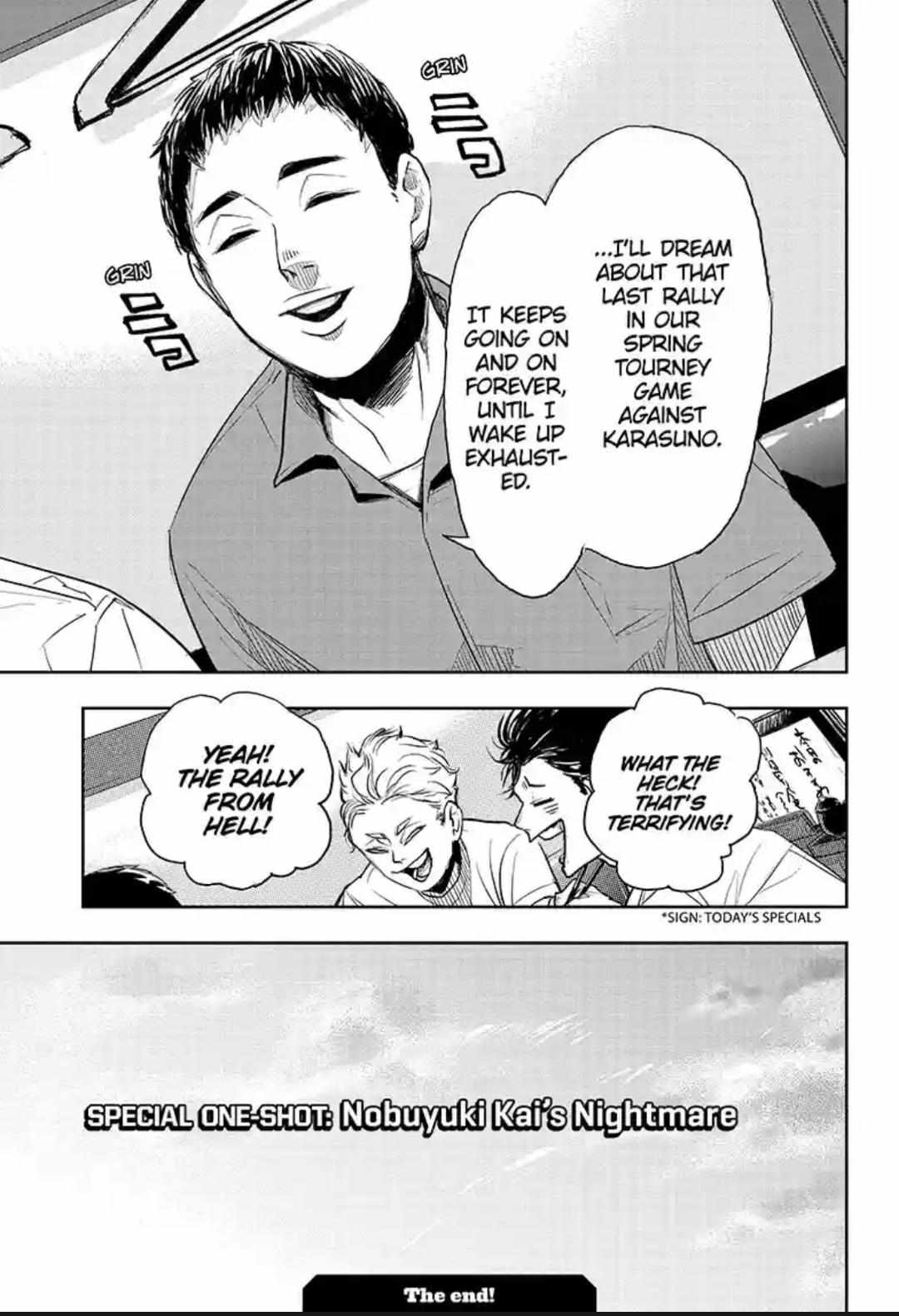 Haikyuu!! - Special. : Nobuyuki Kai's Nightmare