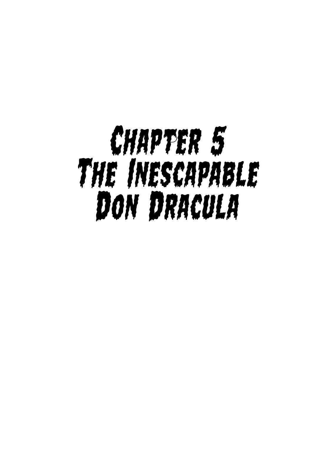 Don Dracula - Vol.1 Chapter 5: The Inescapable Don Dracula