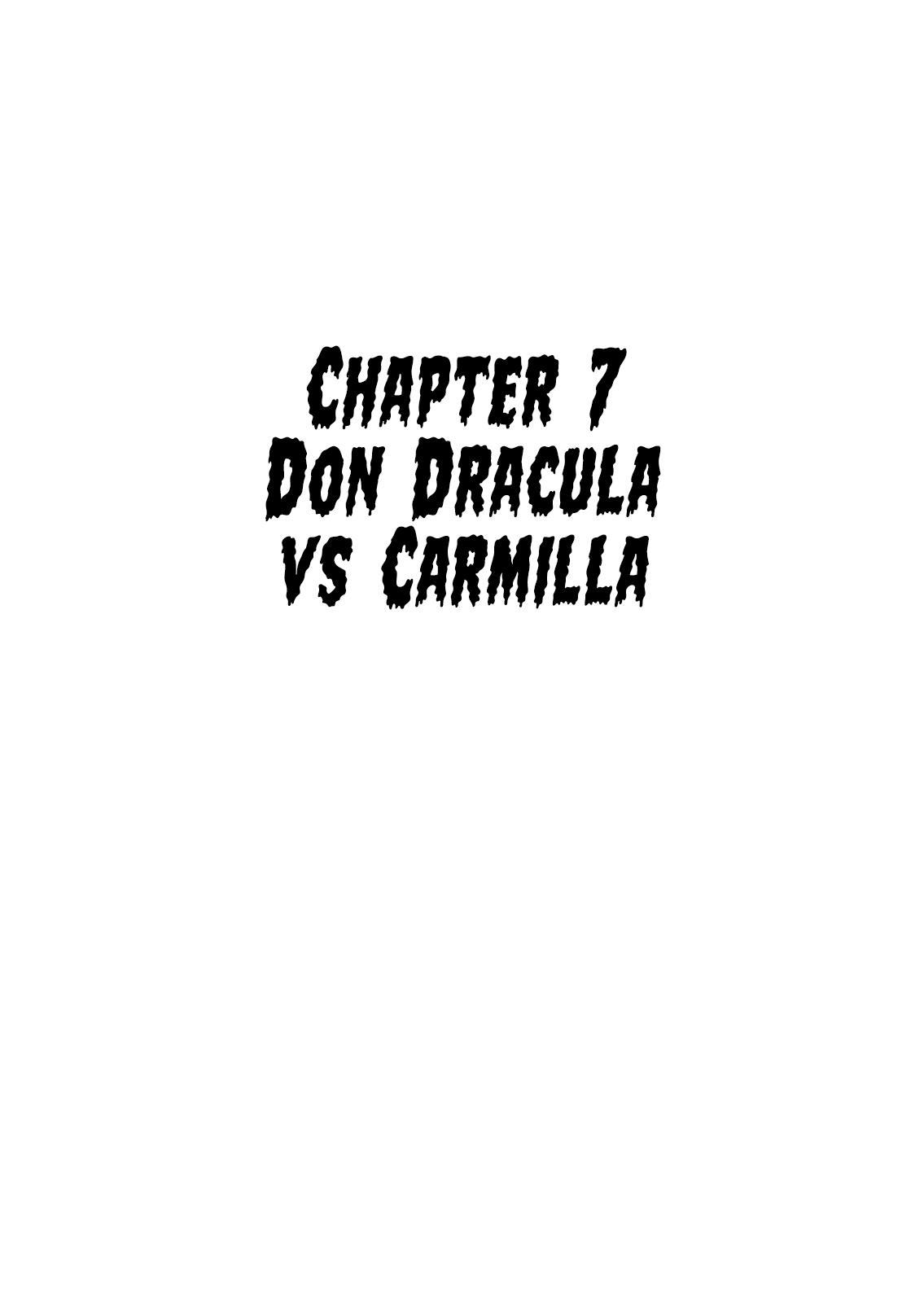 Don Dracula - Vol.1 Chapter 7: Dracula Vs Carmilla