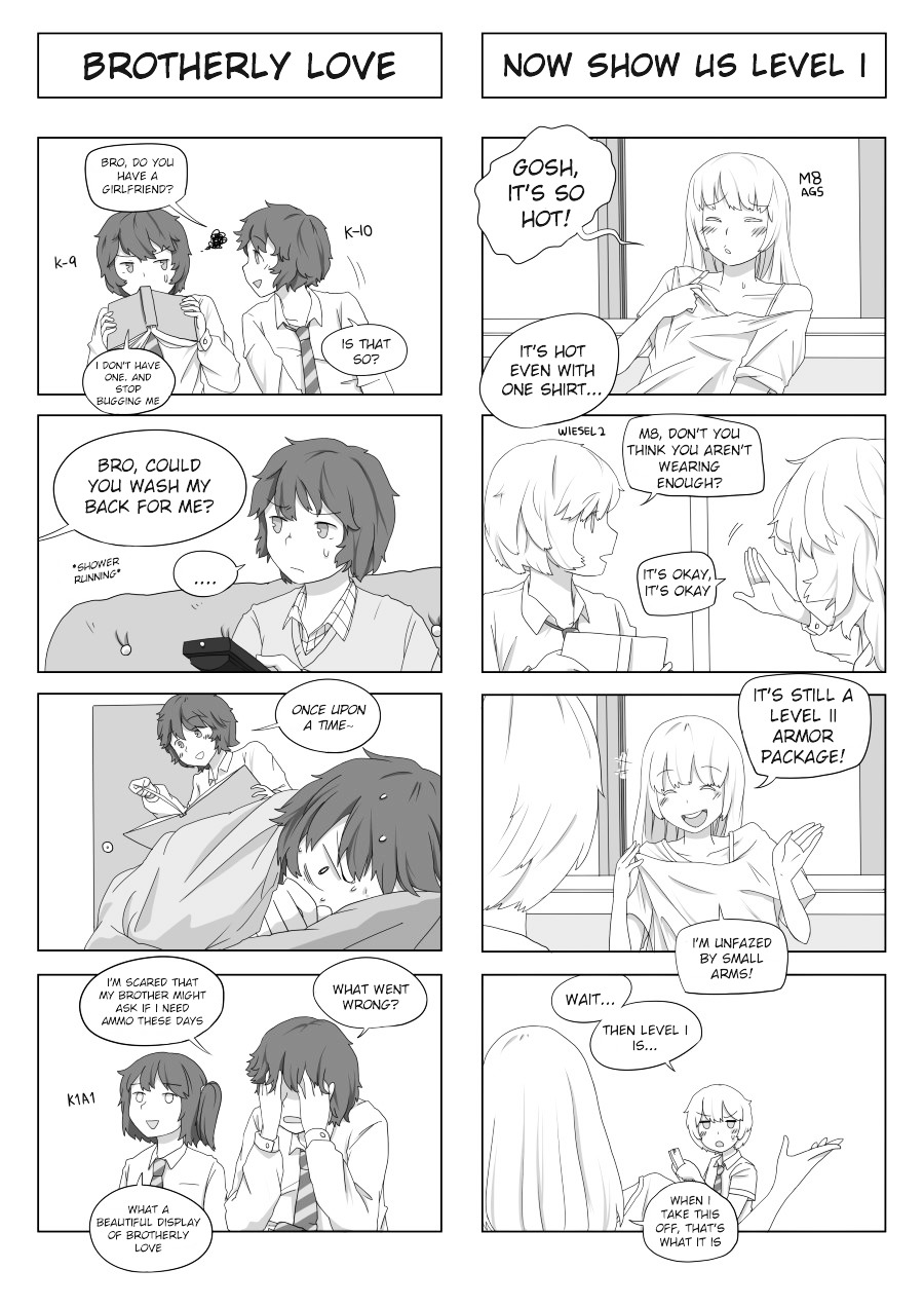 Armored Highschool - Chapter 7 : 4Koma Collection