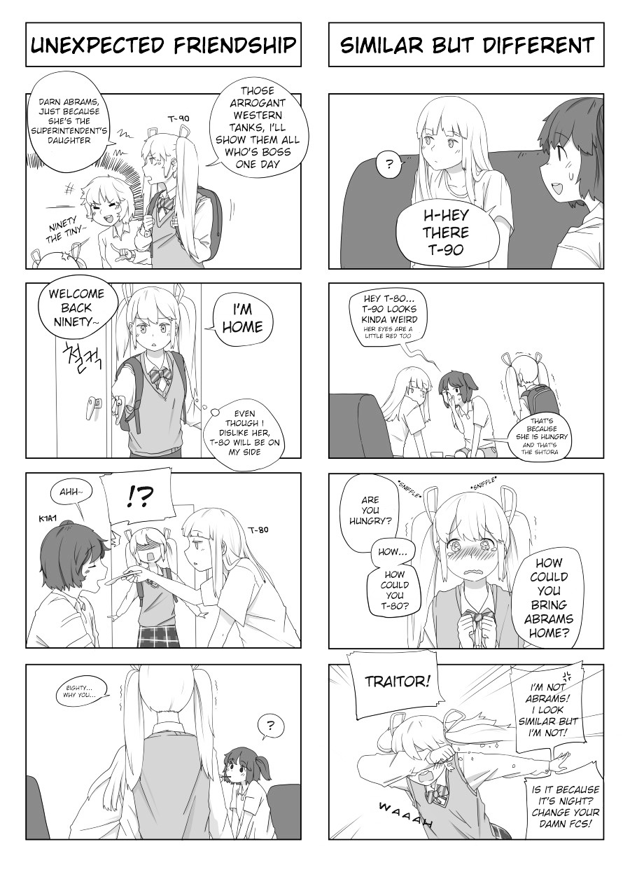 Armored Highschool - Chapter 7 : 4Koma Collection