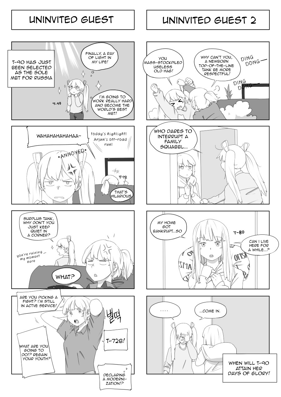 Armored Highschool - Chapter 4 : 4Koma Collection