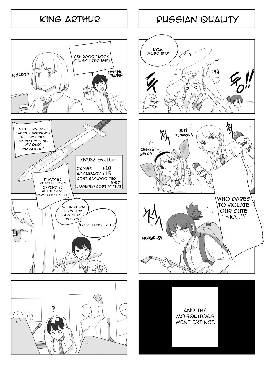 Armored Highschool - Chapter 4 : 4Koma Collection