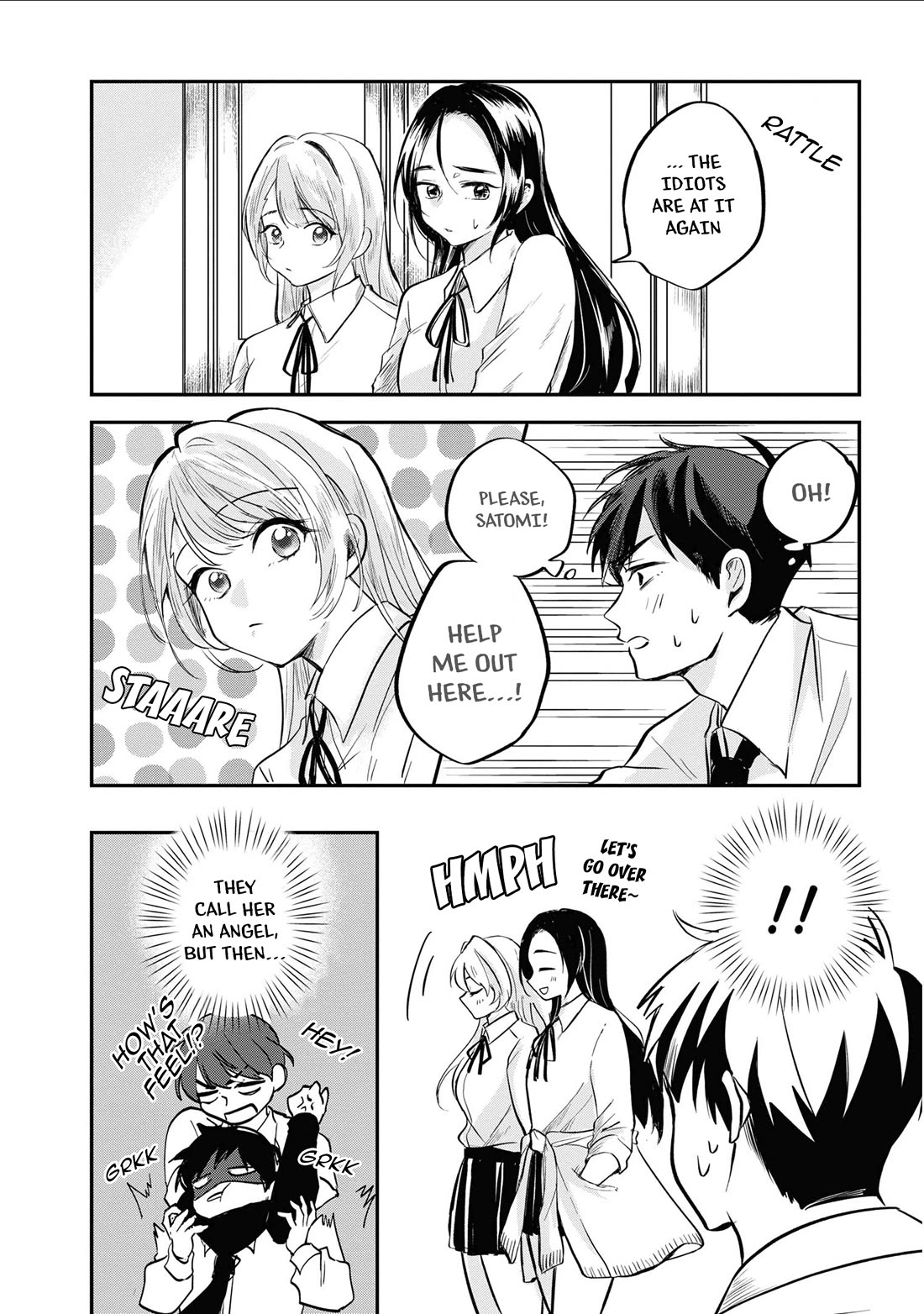 Aisare Tenshi Na Classmate Ga, Ore Ni Dake Itazura Ni Hohoemu - Chapter 3