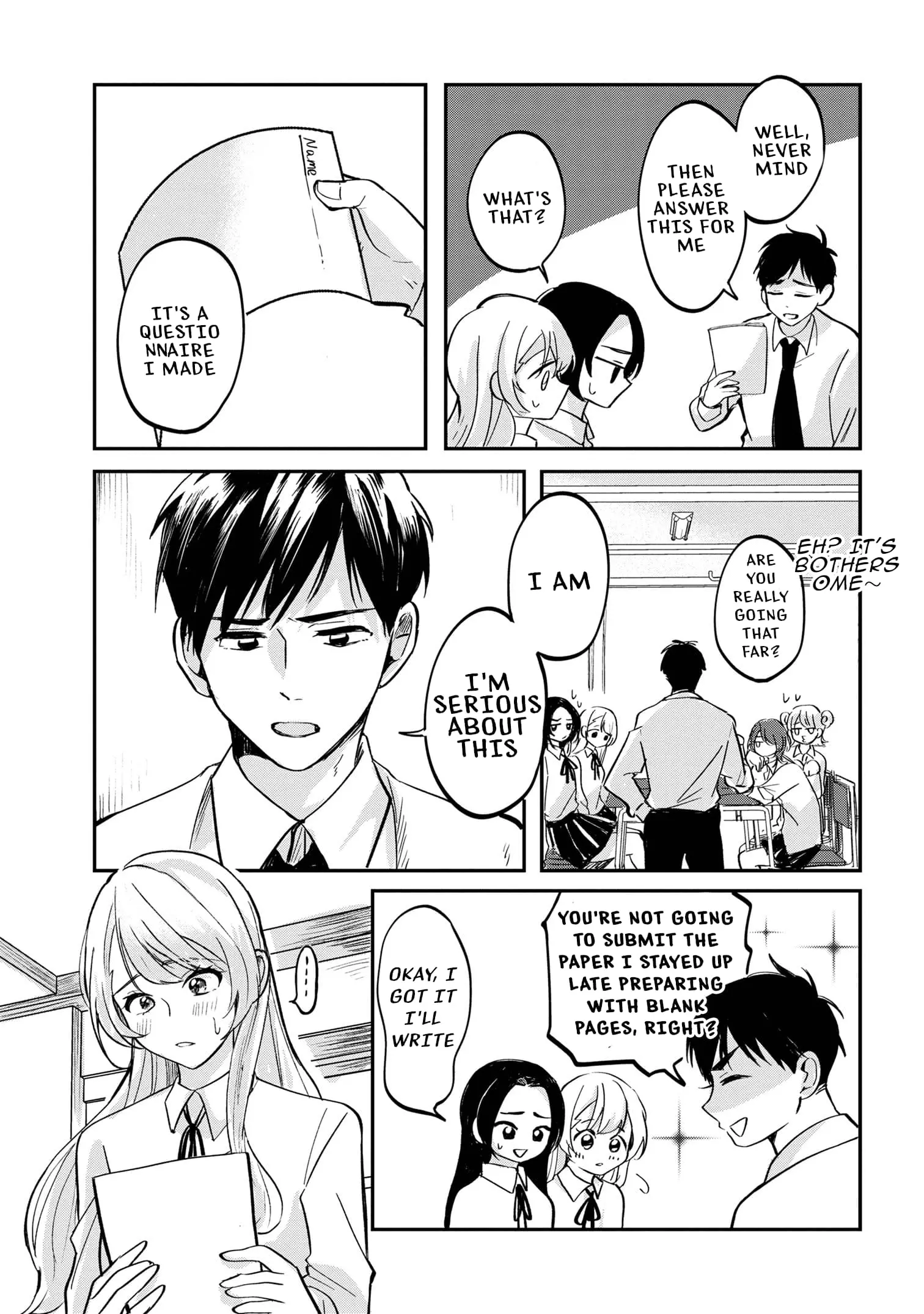 Aisare Tenshi Na Classmate Ga, Ore Ni Dake Itazura Ni Hohoemu - Chapter 1