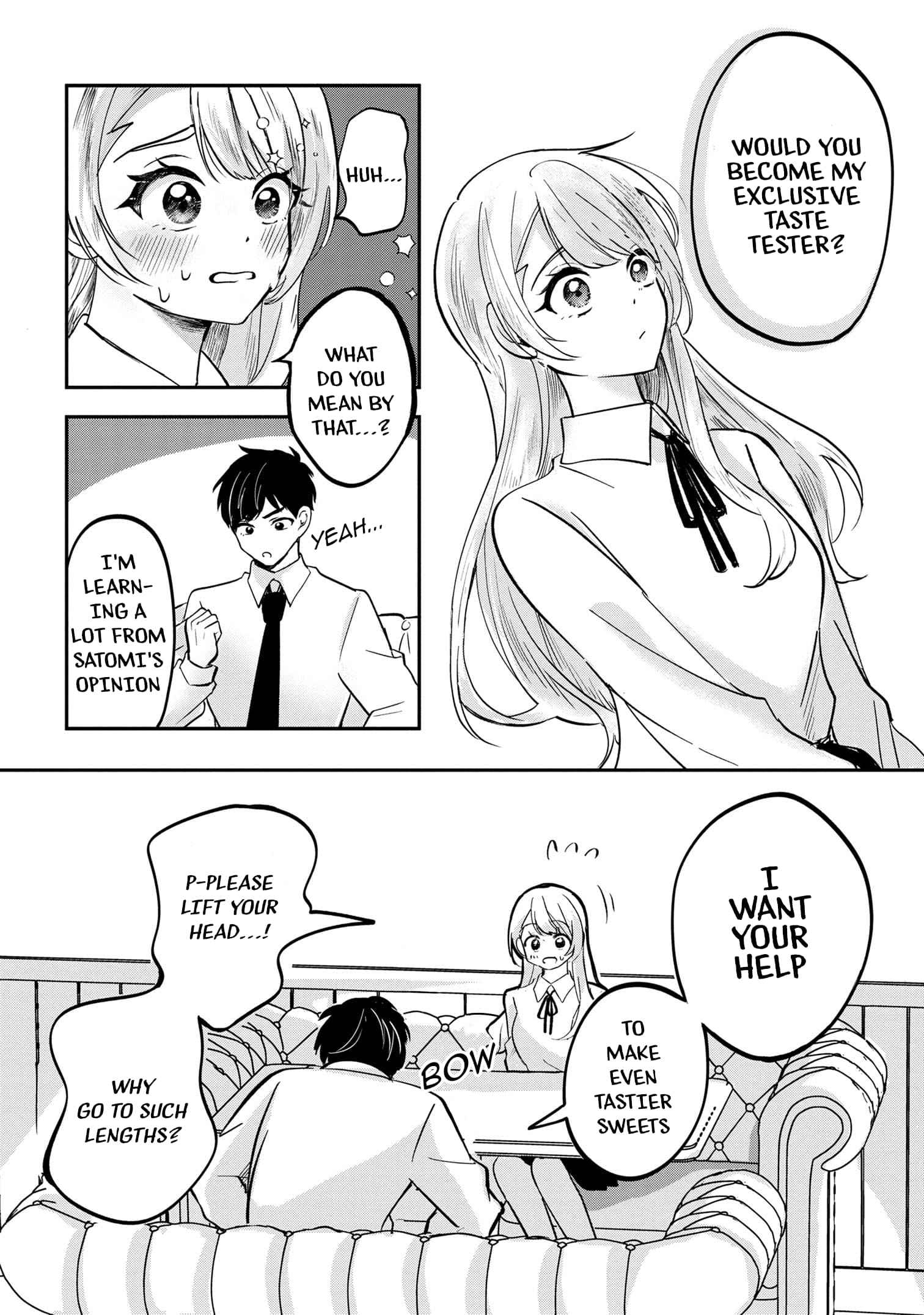 Aisare Tenshi Na Classmate Ga, Ore Ni Dake Itazura Ni Hohoemu - Chapter 1