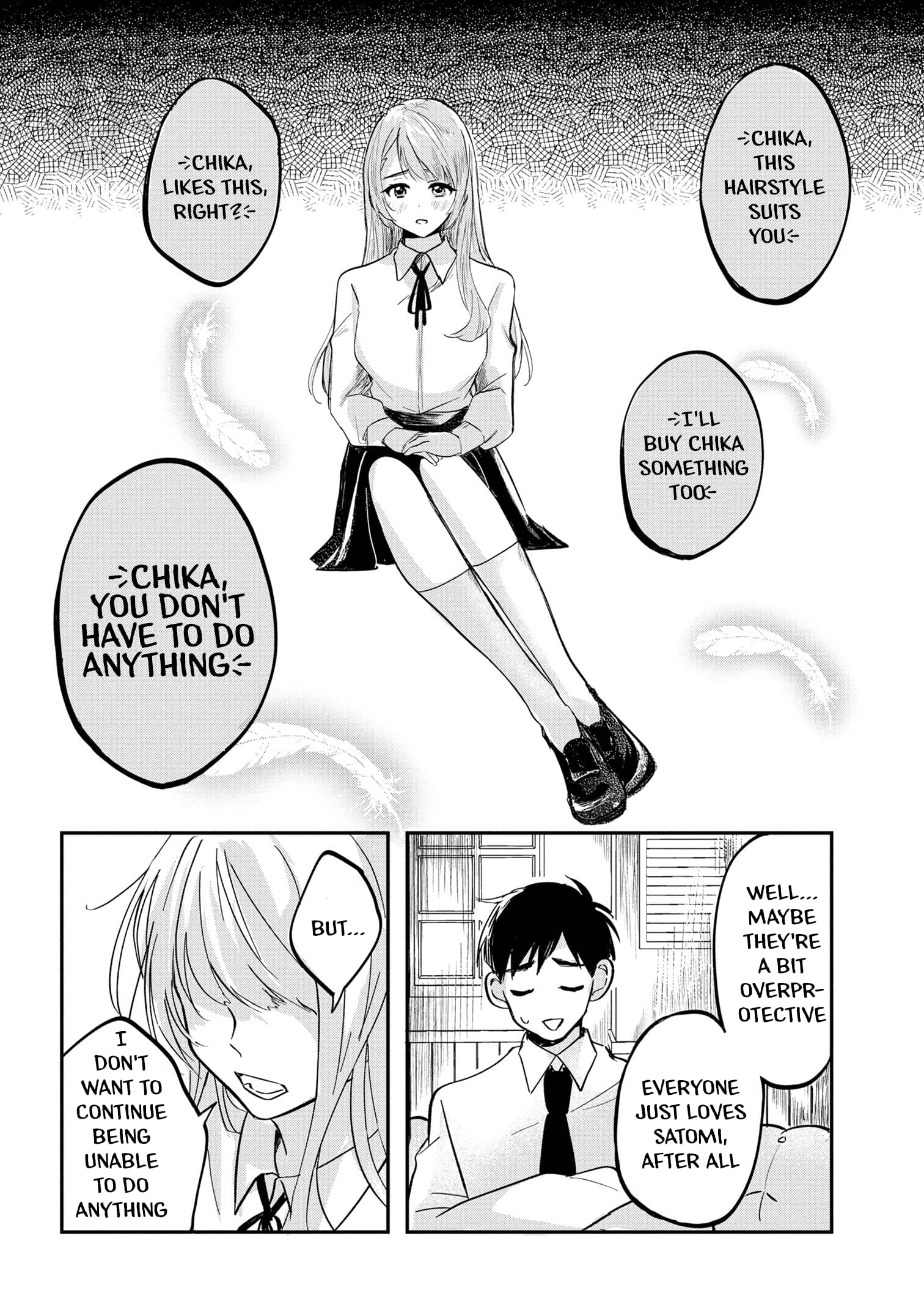 Aisare Tenshi Na Classmate Ga, Ore Ni Dake Itazura Ni Hohoemu - Chapter 1