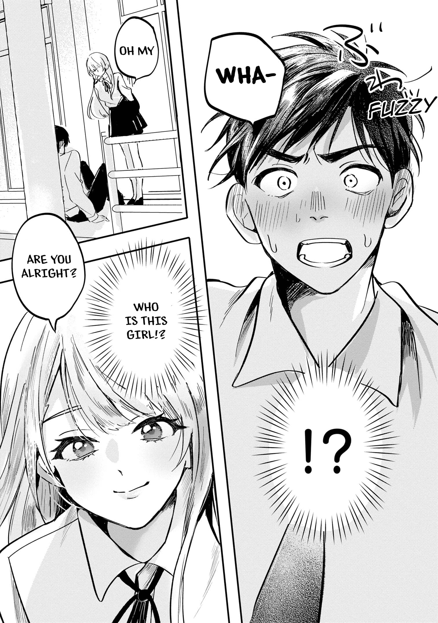 Aisare Tenshi Na Classmate Ga, Ore Ni Dake Itazura Ni Hohoemu - Chapter 1