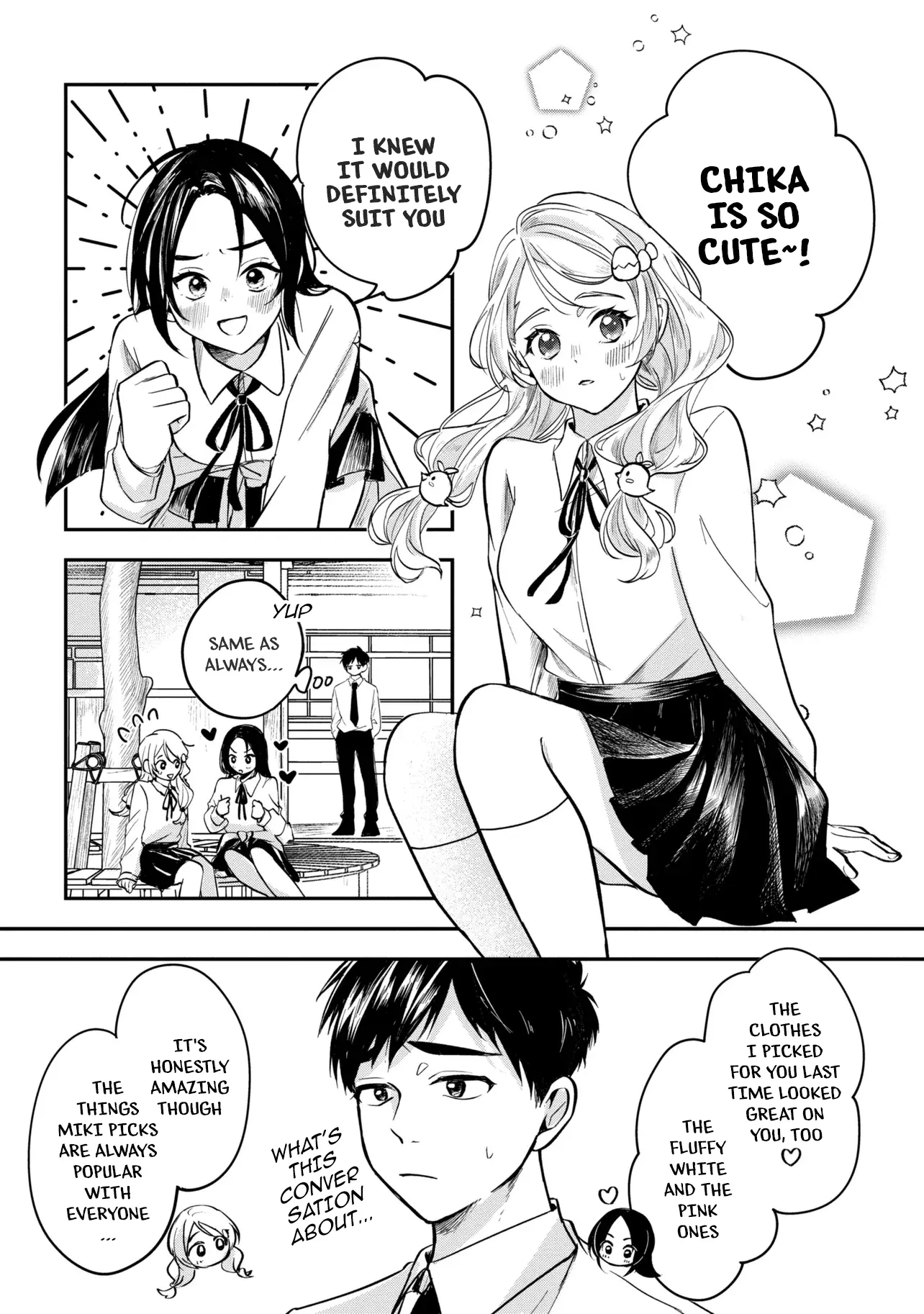 Aisare Tenshi Na Classmate Ga, Ore Ni Dake Itazura Ni Hohoemu - Chapter 2