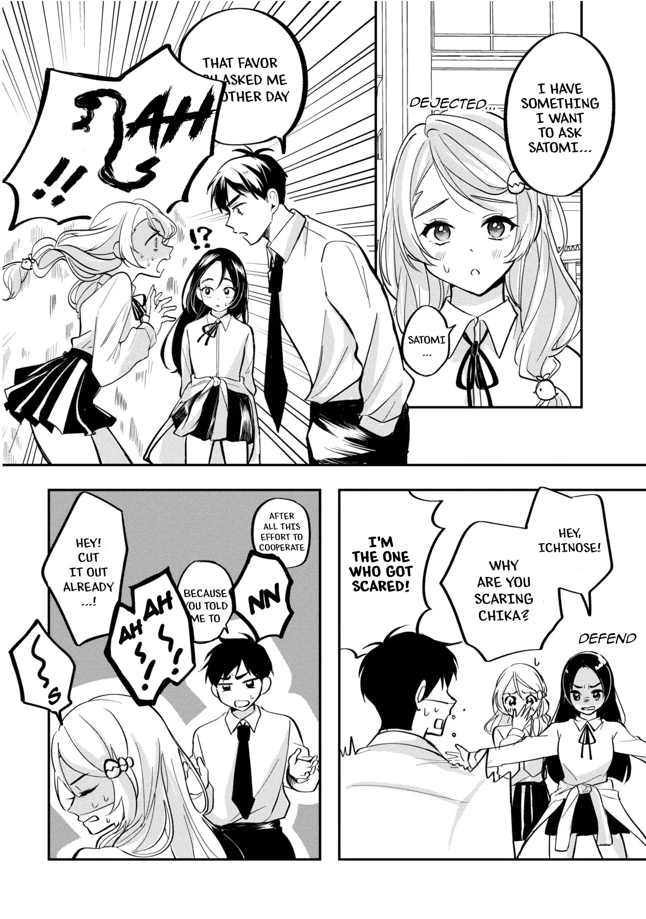 Aisare Tenshi Na Classmate Ga, Ore Ni Dake Itazura Ni Hohoemu - Chapter 2