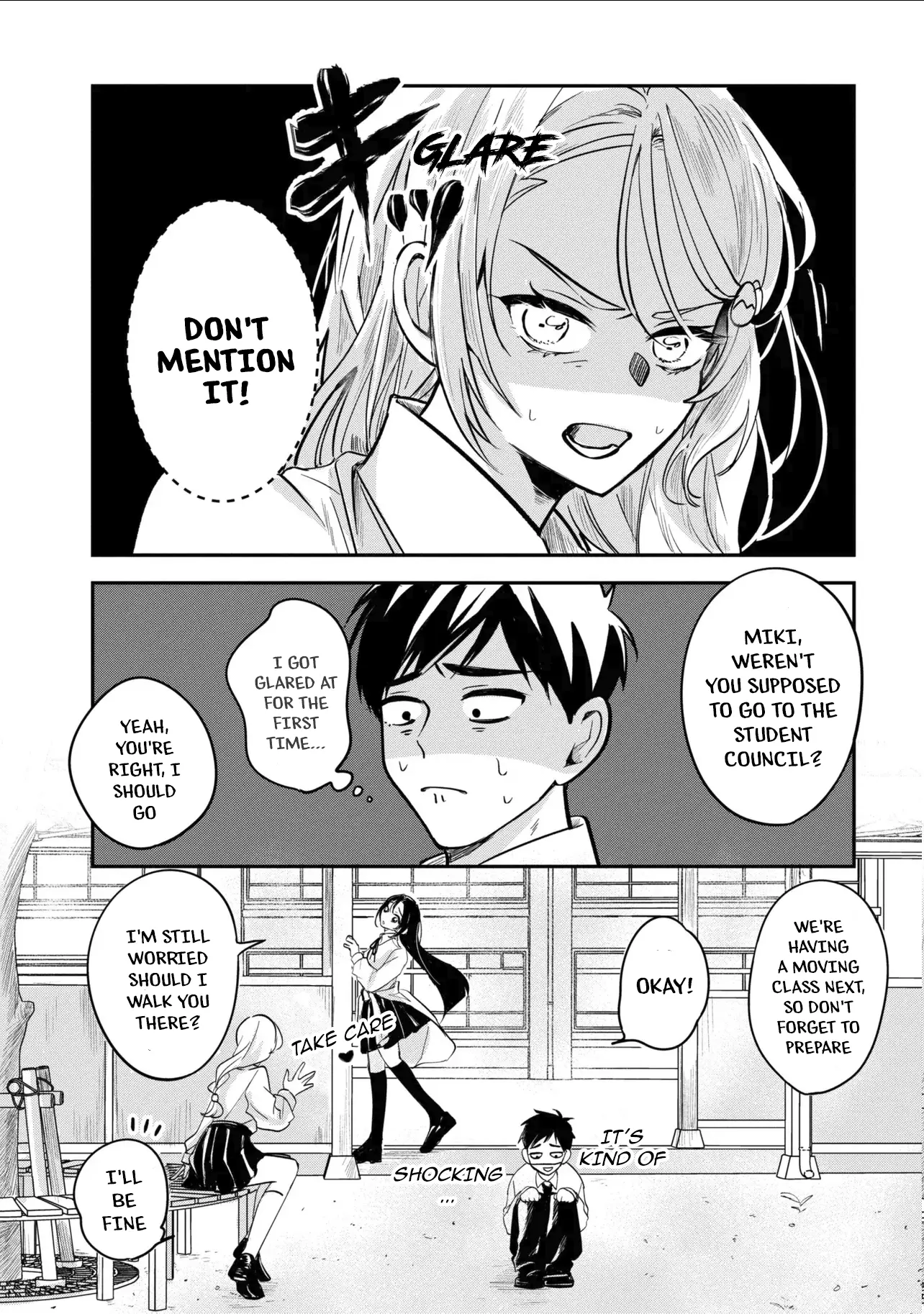 Aisare Tenshi Na Classmate Ga, Ore Ni Dake Itazura Ni Hohoemu - Chapter 2