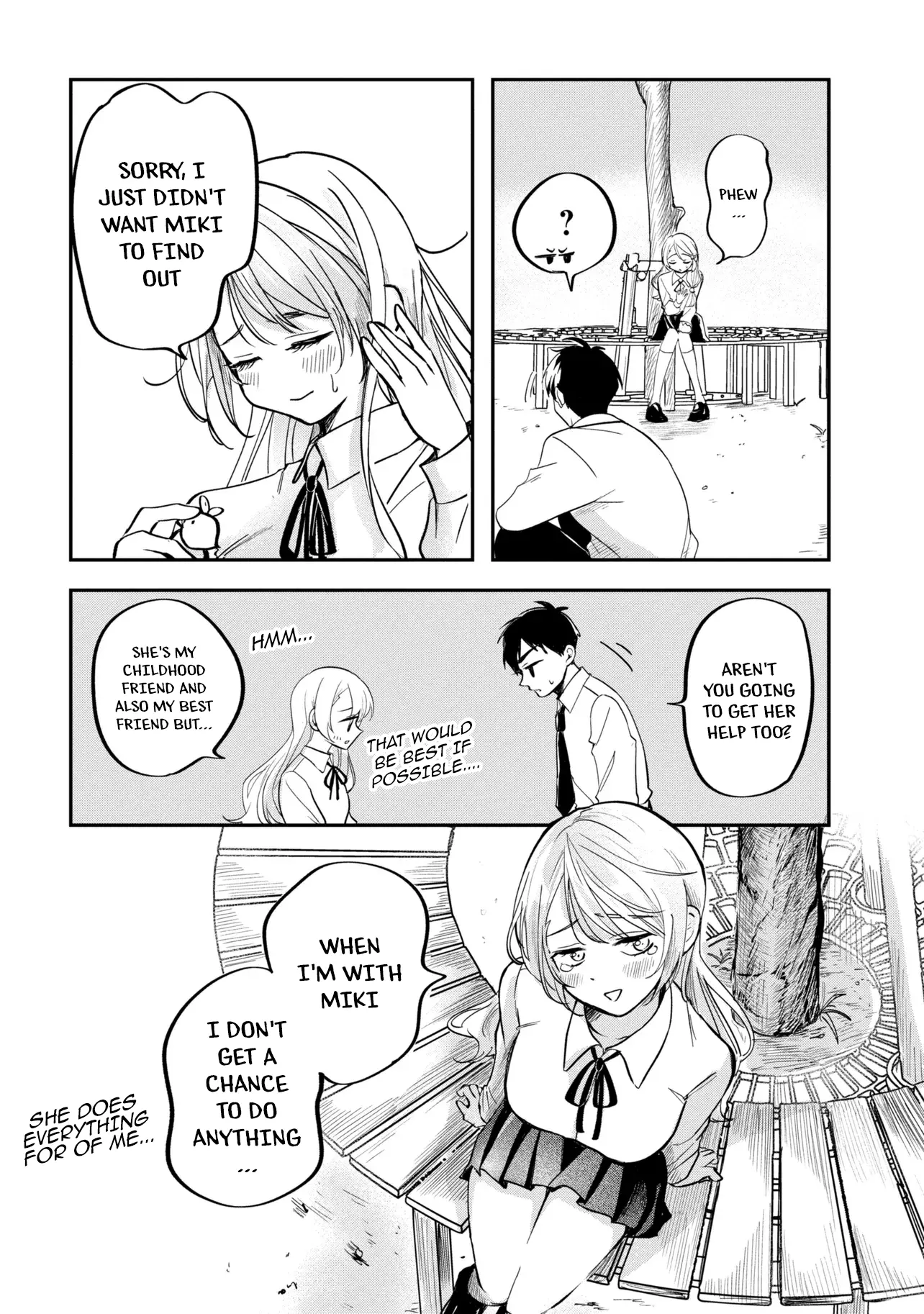 Aisare Tenshi Na Classmate Ga, Ore Ni Dake Itazura Ni Hohoemu - Chapter 2