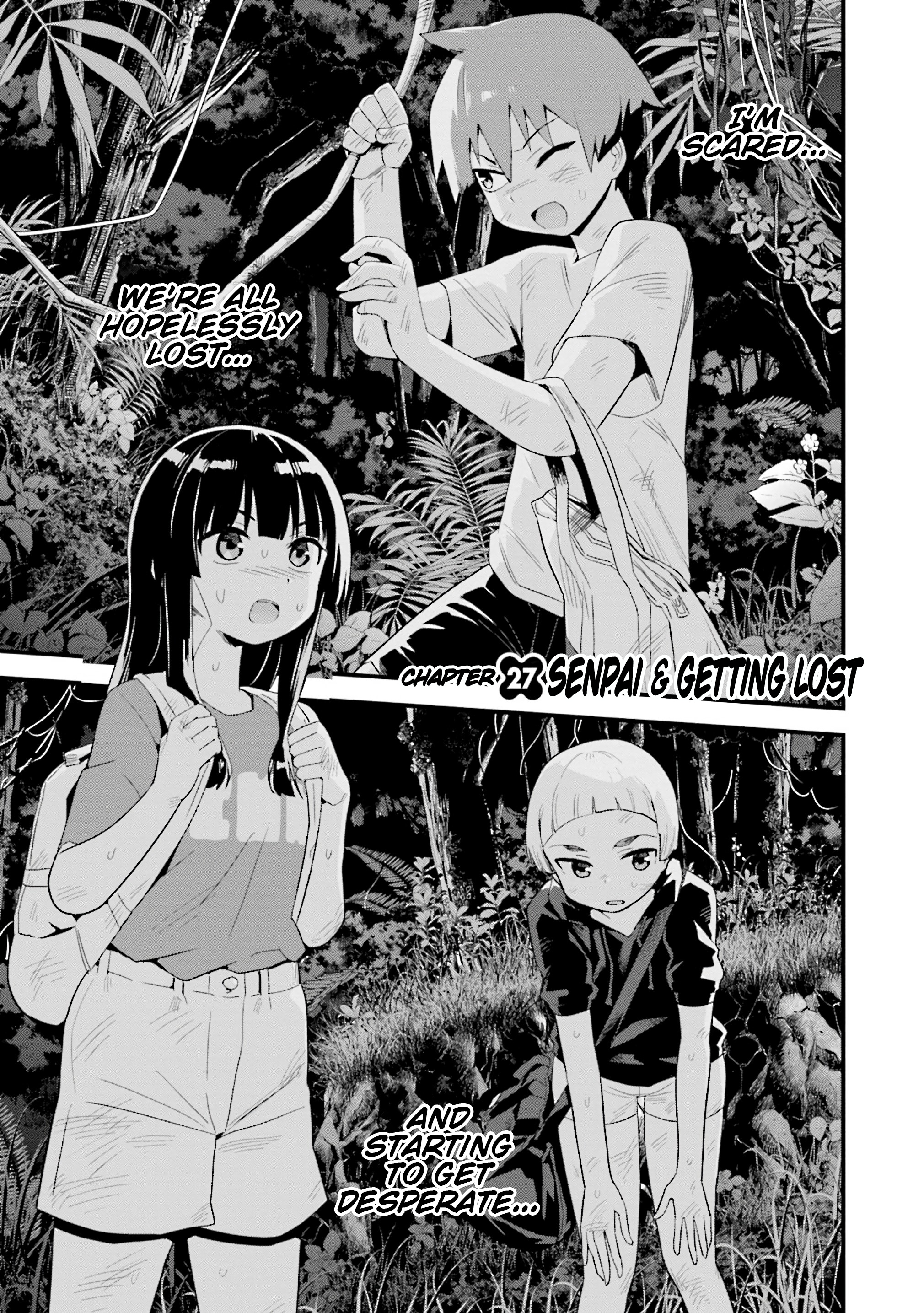 Uso-Bitch Senpai - Vol.3 Chapter 27: Senpai & Getting Lost