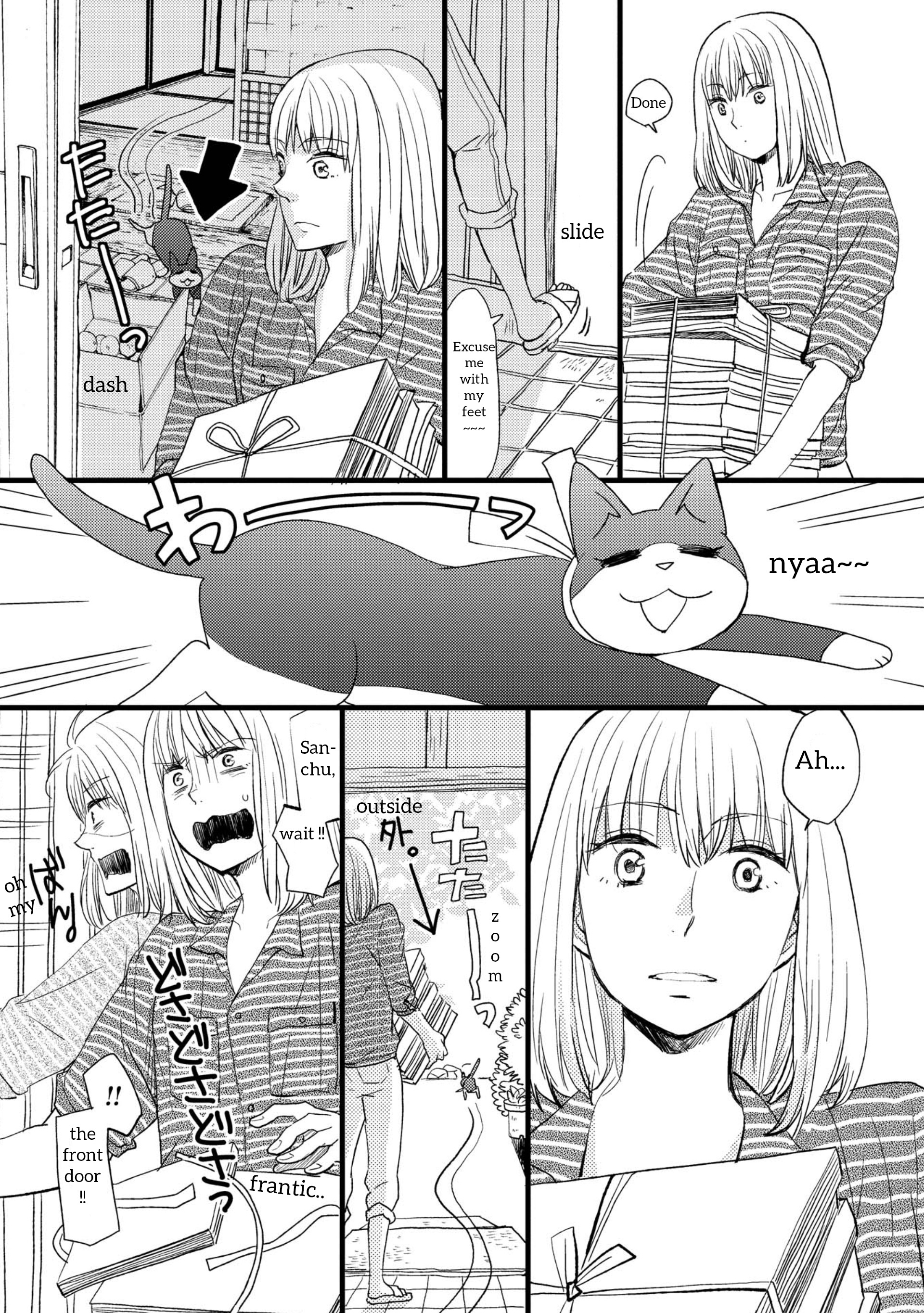 Neko To Futari No Kamakura Techou - Vol.1 Chapter 5: Lost In Summer