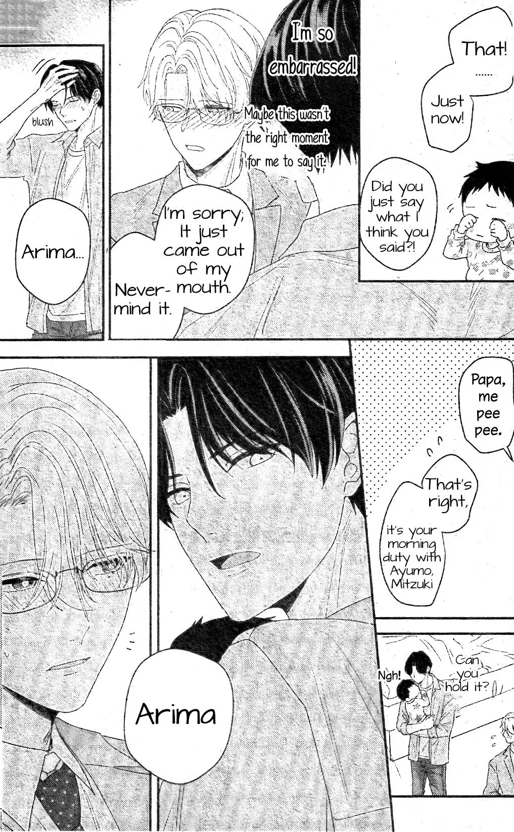 Arima Wants To Be An Omega - Chapter 7.2