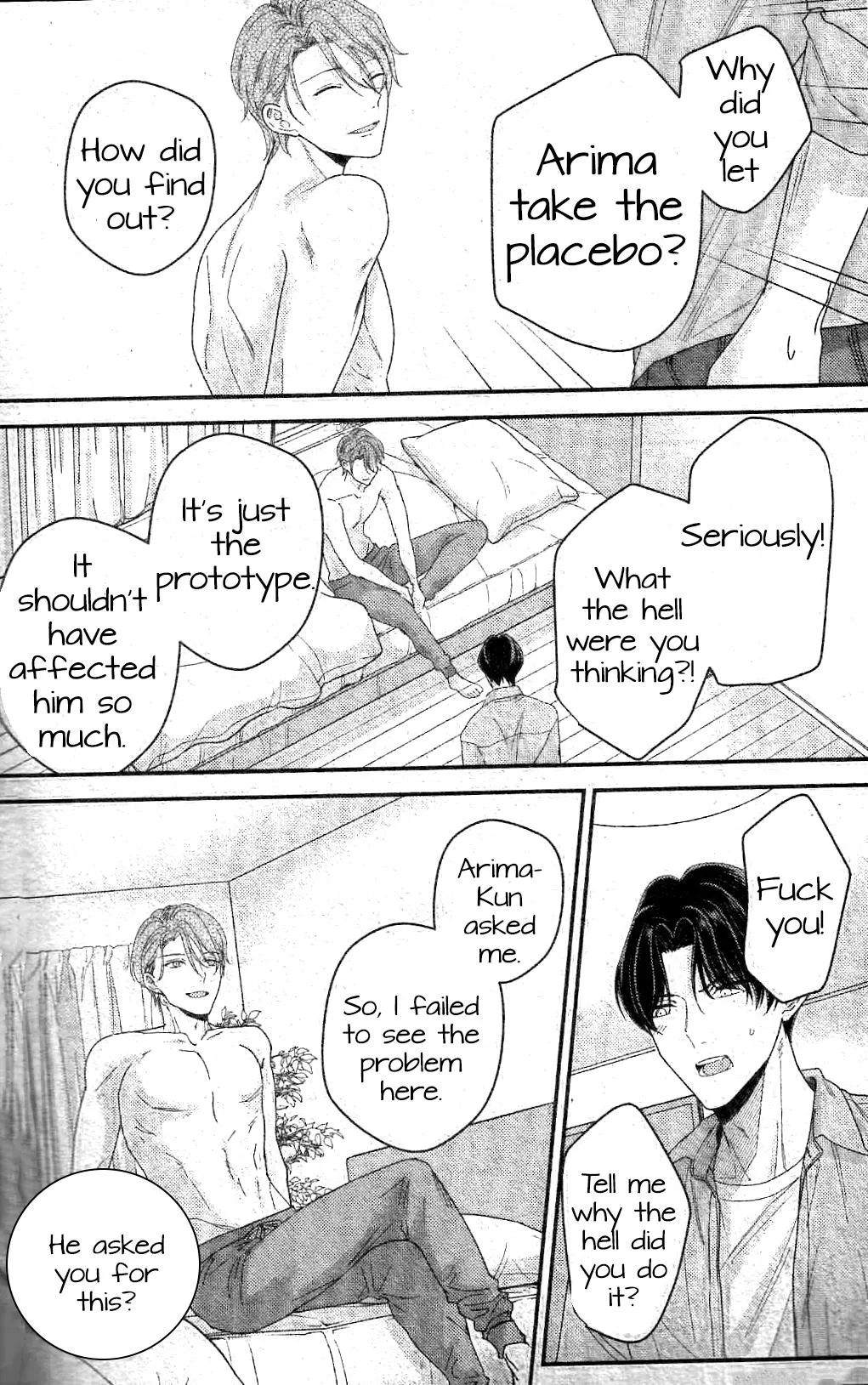 Arima Wants To Be An Omega - Chapter 7.2