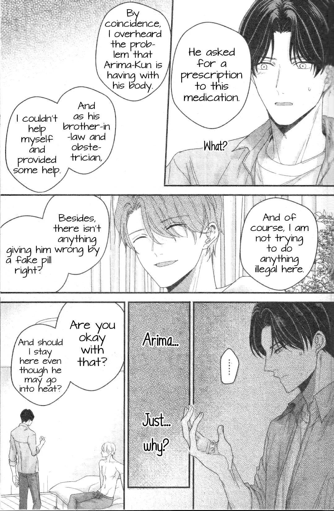 Arima Wants To Be An Omega - Chapter 7.2