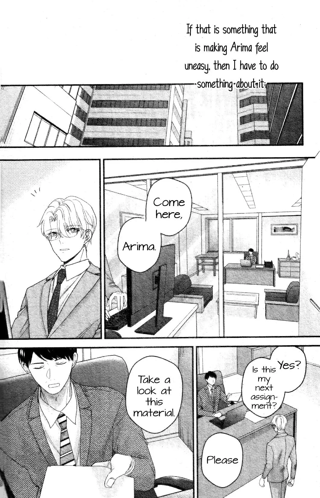 Arima Wants To Be An Omega - Chapter 7.3