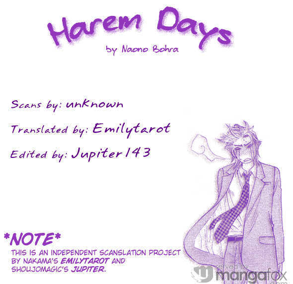 Harem Days - Vol.1 Chapter 1 : [Includes Chapters 1 & 2] Harem Days