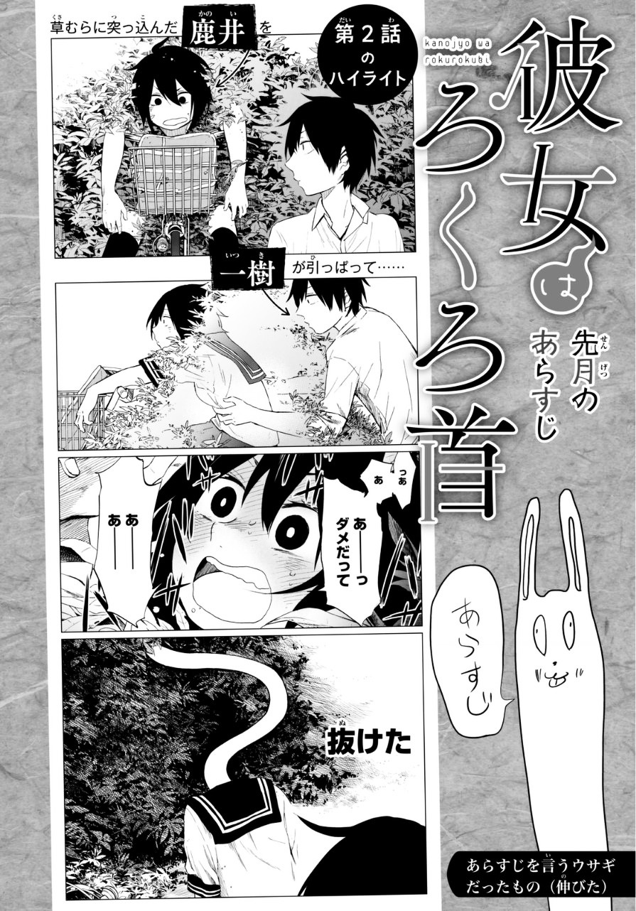 Kanojyo Wa Rokurokubi - Chapter 3--V2- : Too Droppy