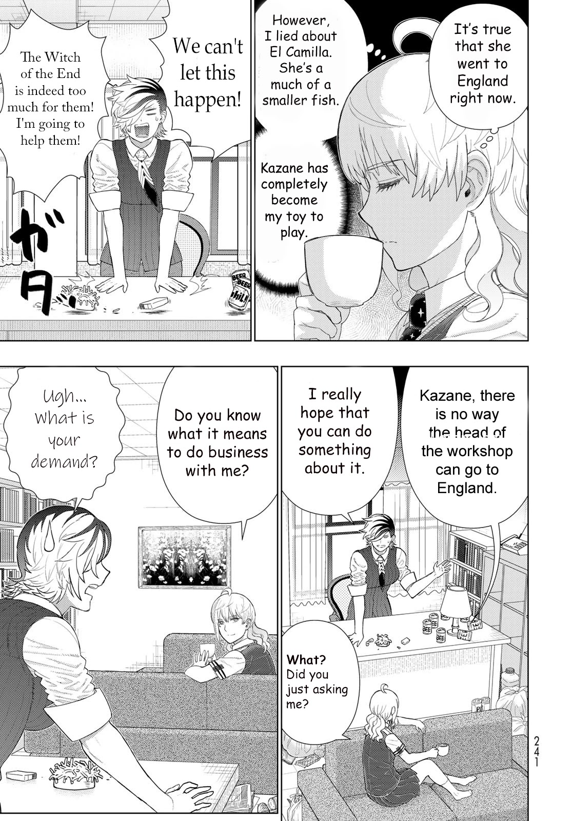 Witchcraft Works - Chapter 109: Extra Part 1: Mr. Takkamiya And The Witches In The Chairwomen's Office