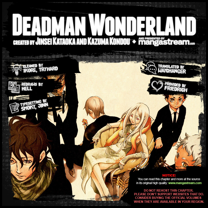 Deadman Wonderland - Vol.13 Chapter 56.1: Last Dance - Part A