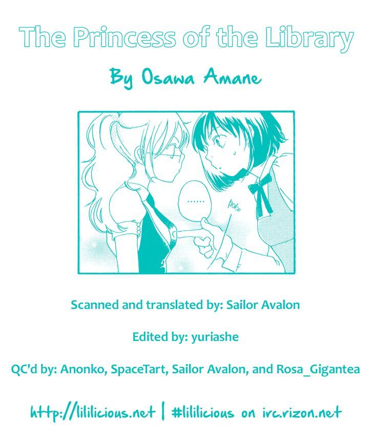 The Princess Of The Library - Chapter 000 : Oneshot