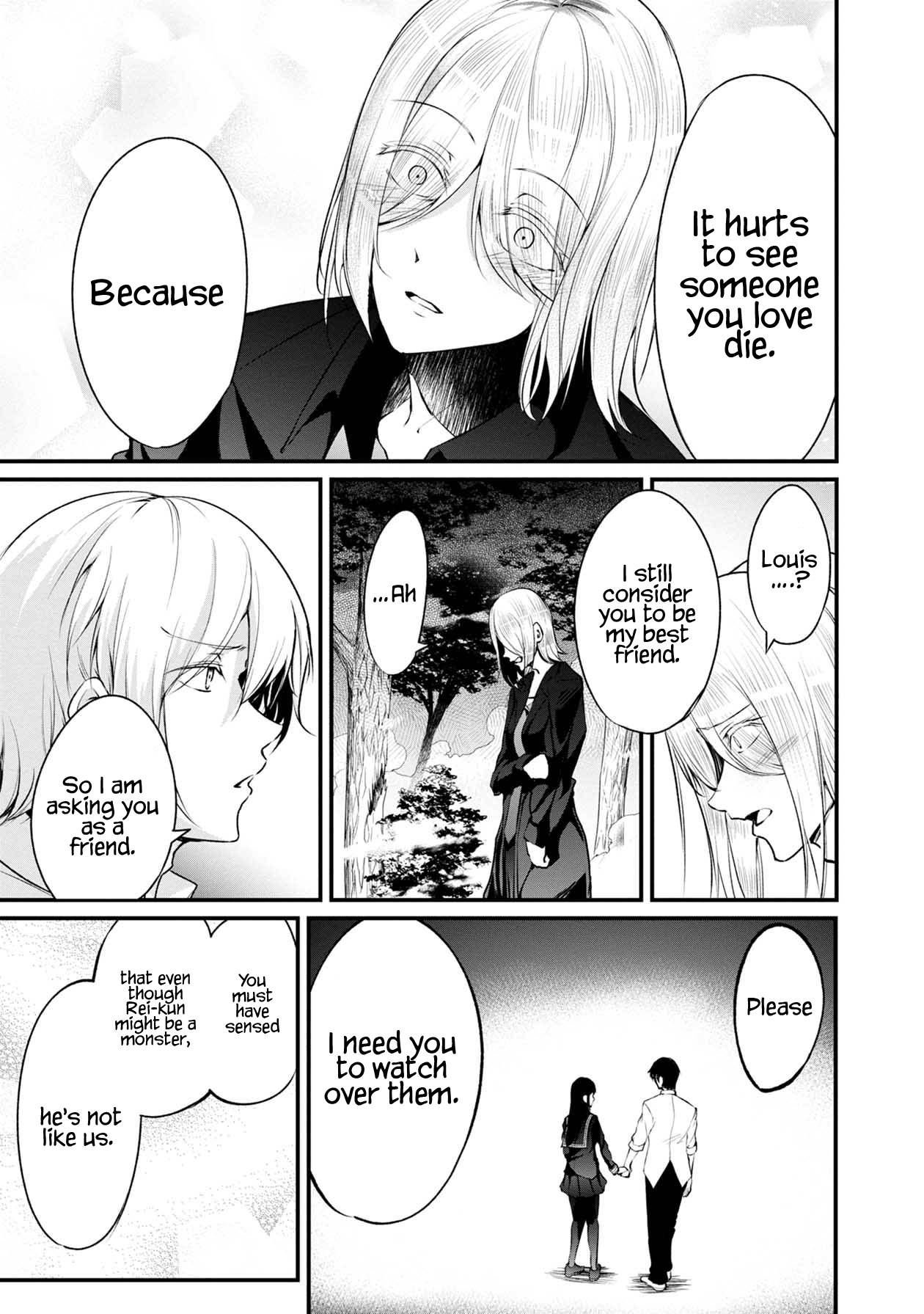 Namae No Nai Kaibutsu - Kumo To Shoujo To Ryoki Satsujin - Chapter 47