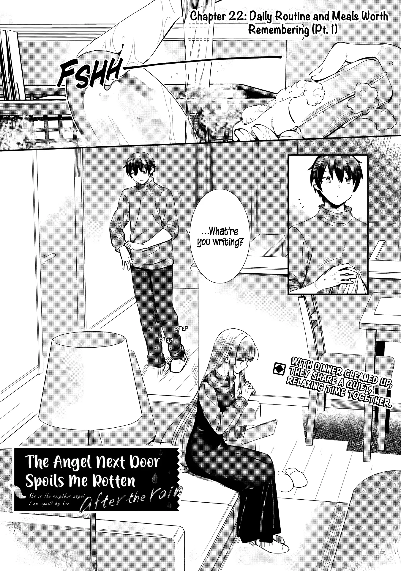 The Angel Next Door Spoils Me Rotten: After The Rain - Vol.2 Chapter 22: Daily Routine And Meals Worth Remembering (Pt. 1)