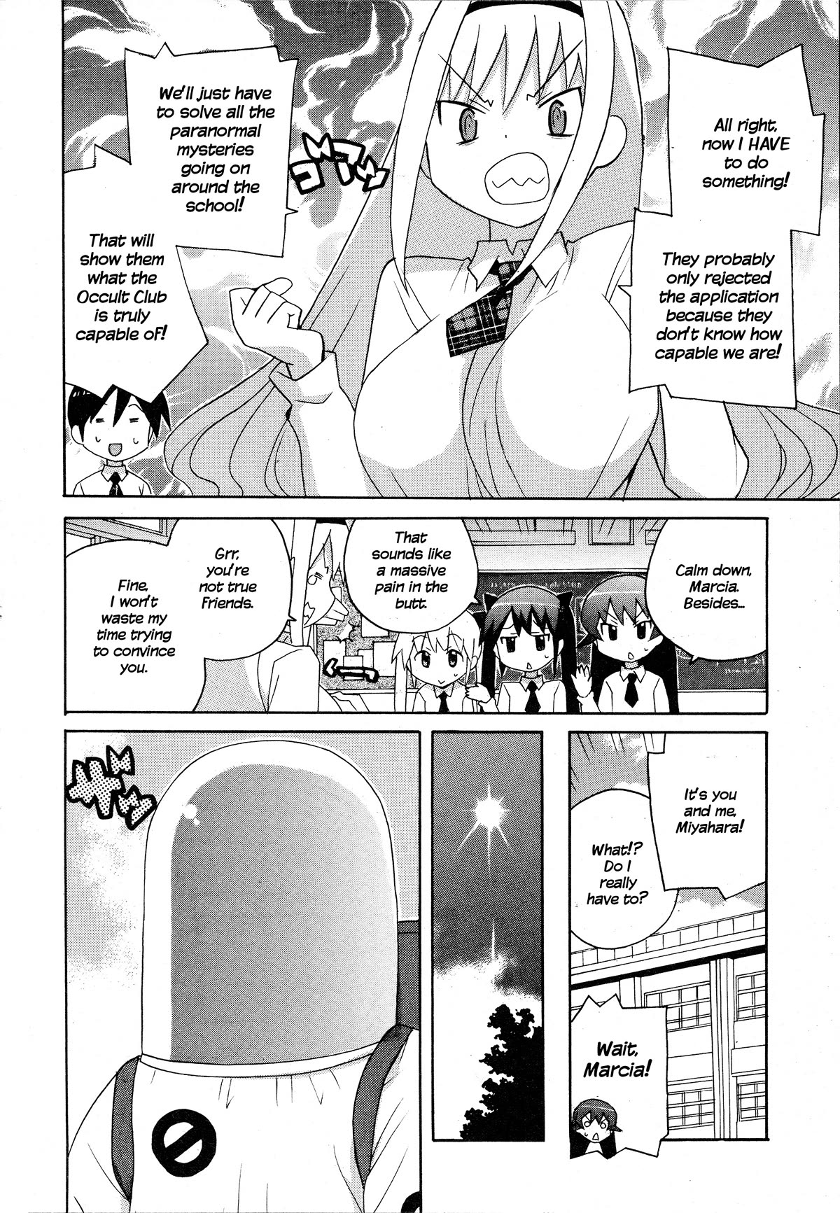 Bakekano - Chapter 18: Go, Go, Occult Club