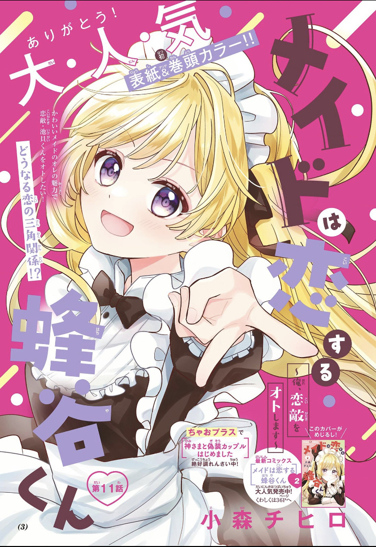 Maid Wa Koisuru Hachiya-Kun - Vol.3 Chapter 11: Chapter 11