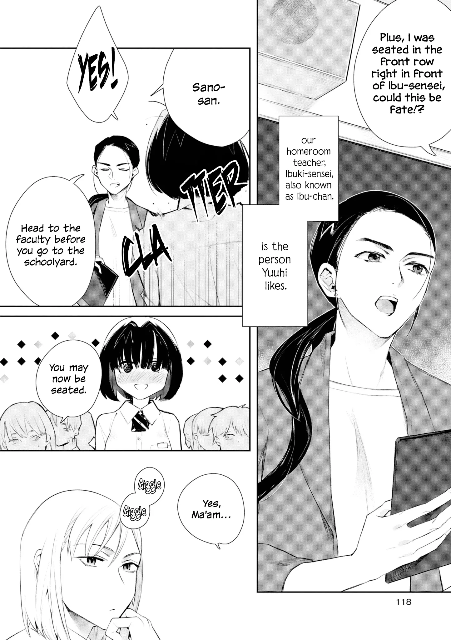 Tonari No Seki Ga Suki Na Hito Datta Gakusei Yuri Anthology - Vol.1 Chapter 7: As The Sunset (Yuuhi) Shines (Yuikawa Kazuno)