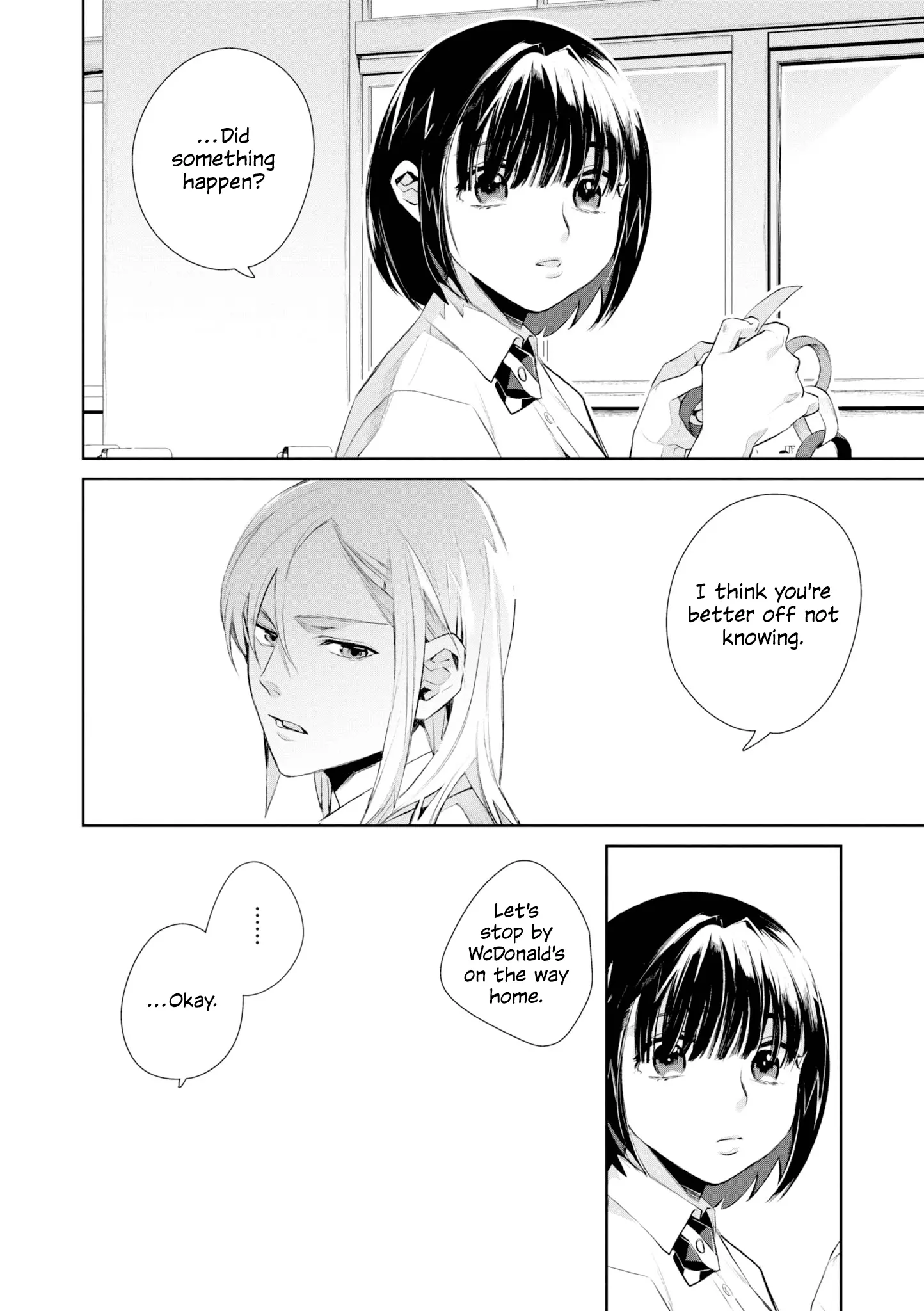 Tonari No Seki Ga Suki Na Hito Datta Gakusei Yuri Anthology - Vol.1 Chapter 7: As The Sunset (Yuuhi) Shines (Yuikawa Kazuno)