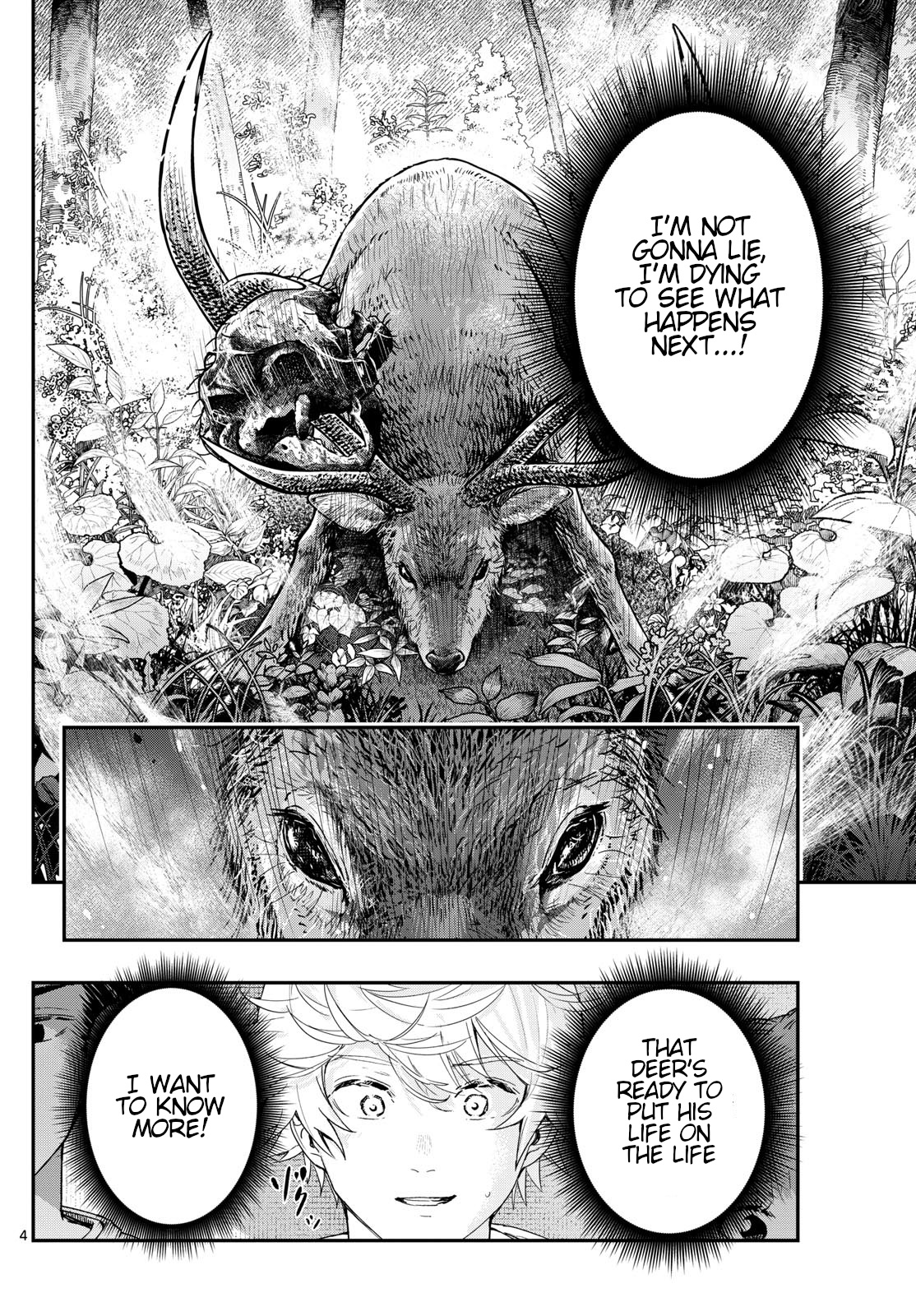 Last Karte - Houjuuigakusha Touma Kenshou No Kioku - Chapter 87: Bear-Killing Deer Part 2