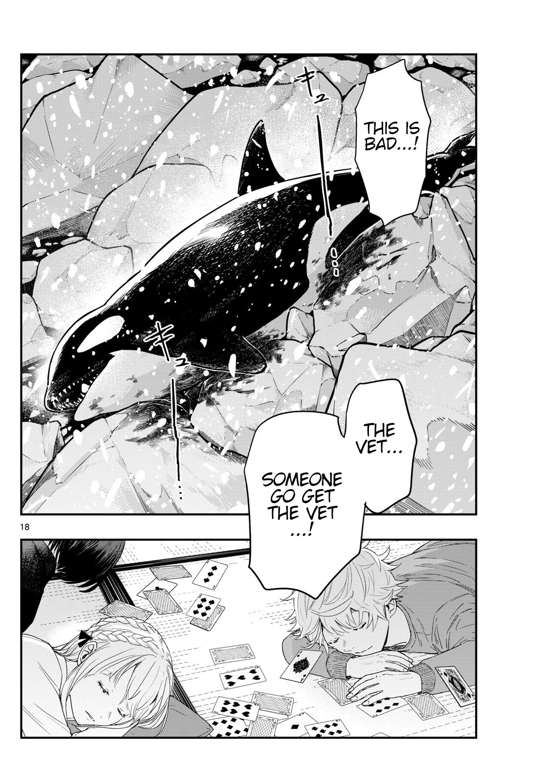 Last Karte - Houjuuigakusha Touma Kenshou No Kioku - Chapter 81: Killer Whale Part 1