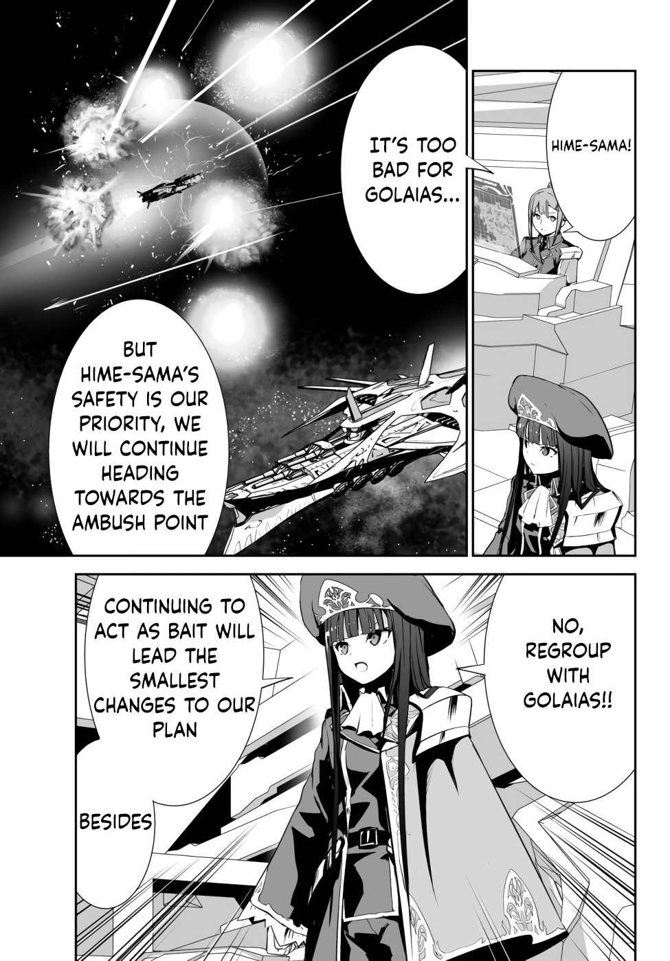 Unparalleled Path ~ Reincarnated As The Ai For A Space Battleship ~ - Chapter 8: Route To Battle