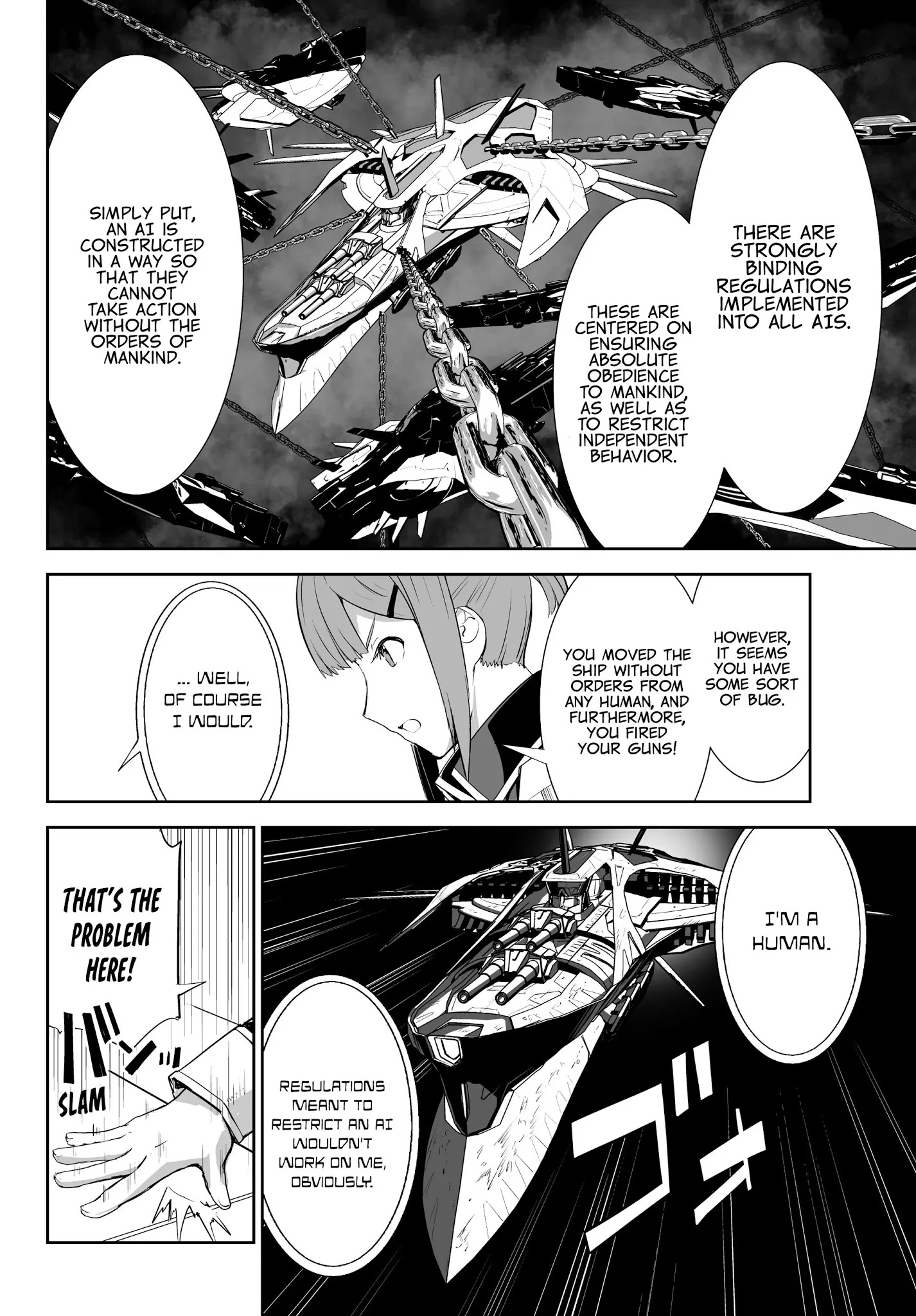 Unparalleled Path ~ Reincarnated As The Ai For A Space Battleship ~ - Chapter 2: Reminiscence Course