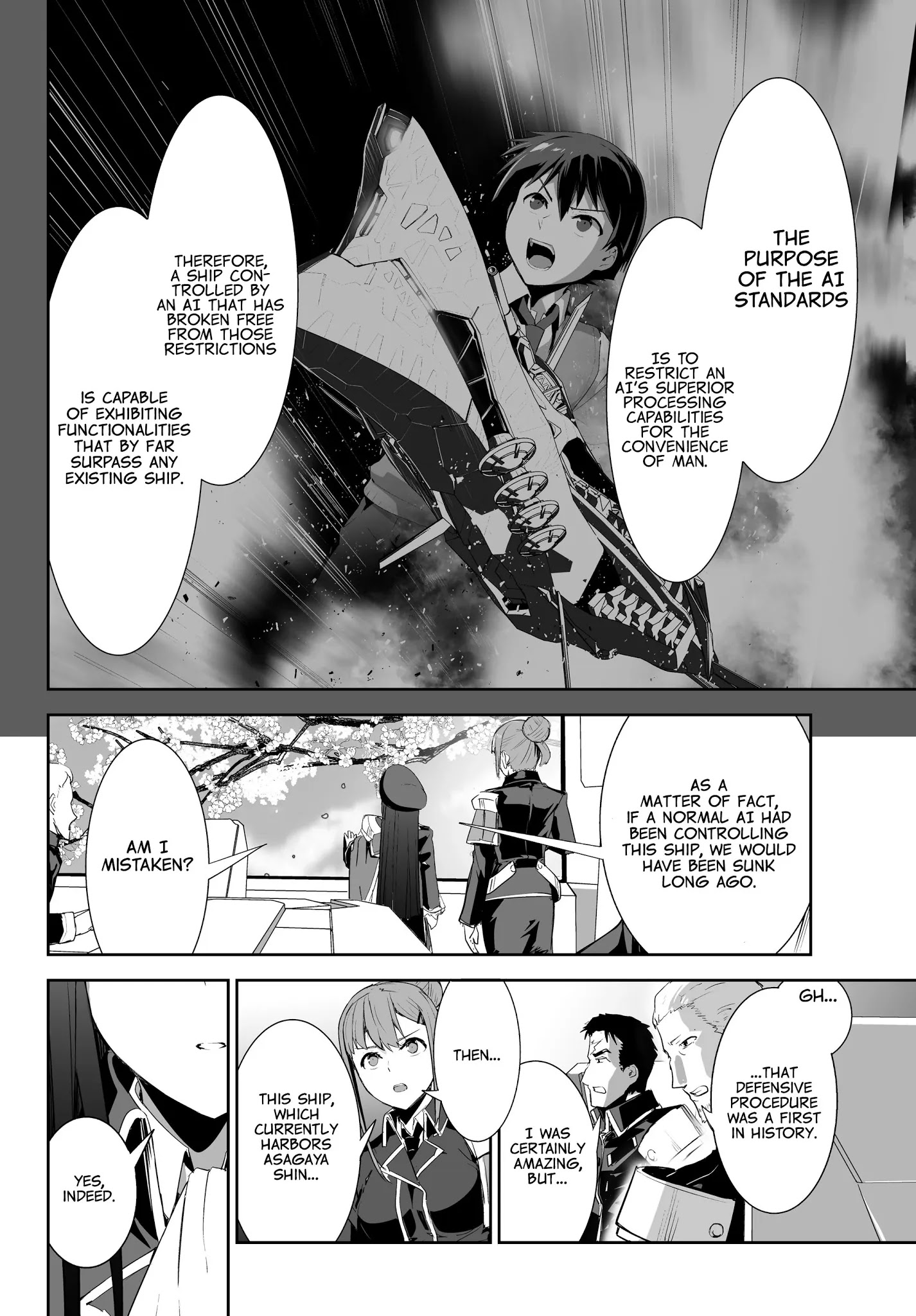 Unparalleled Path ~ Reincarnated As The Ai For A Space Battleship ~ - Chapter 2: Reminiscence Course